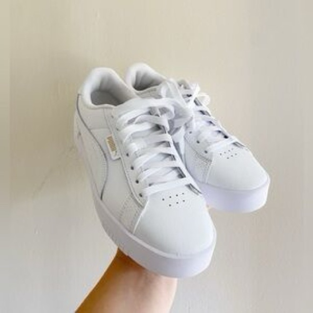 Puma Court White Sneakers - Picture 4 of 4
